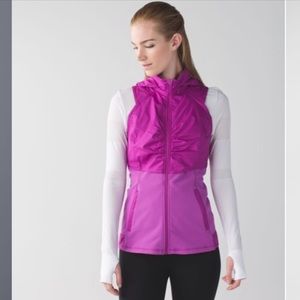 Lululemon Kanto Catch Me Vest Ultra Violet sz10 A4